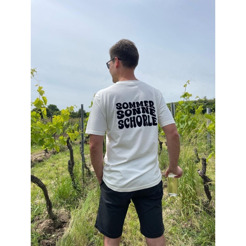 Rheinhessen Wein T-Shirt Sommer Sonne Schorle Oversized